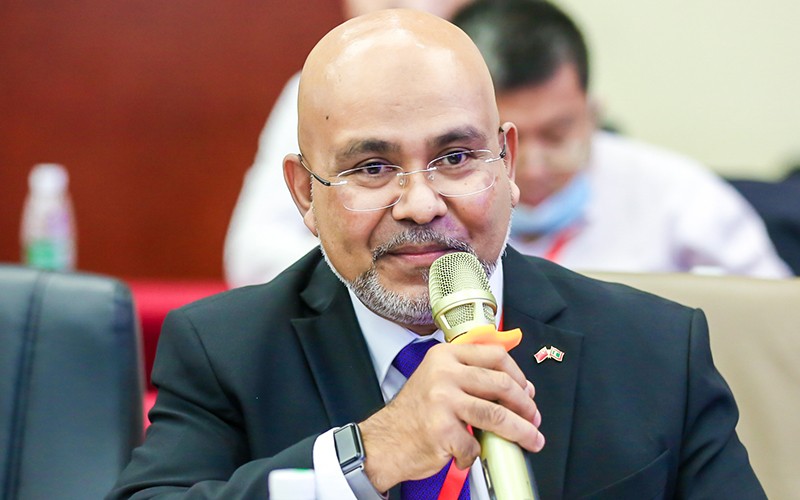 马尔代夫驻华大使馆副大使索巴赫·拉希德(Sobah Rasheed)-世界物联网大会生态合作论坛 马尔代夫驻华大使馆副大使索巴赫·拉希德(Sobah Rasheed)-世界物联网大会生态合作论坛